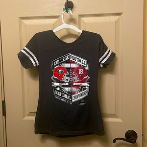 Georgia vs Alabama National Championship v-neck shirt